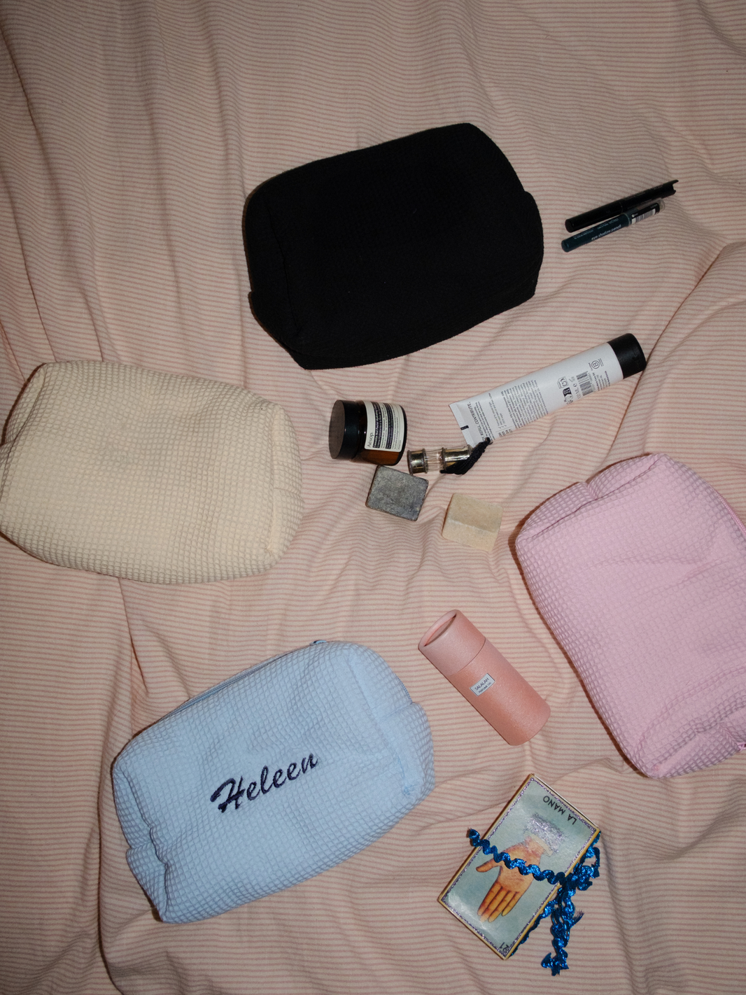 Hand-embroidered by skilled artisans.