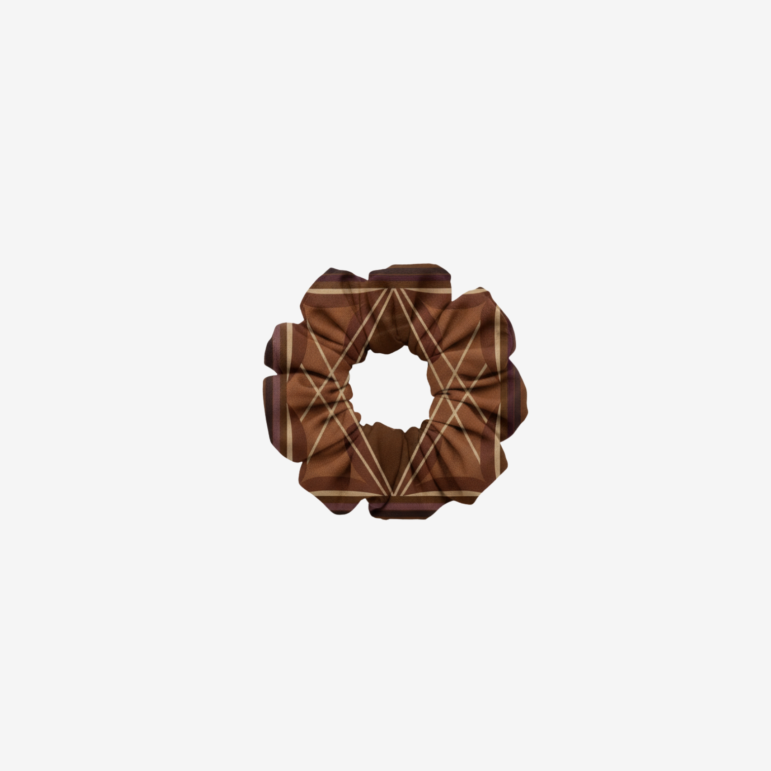 Scrunchie Brown