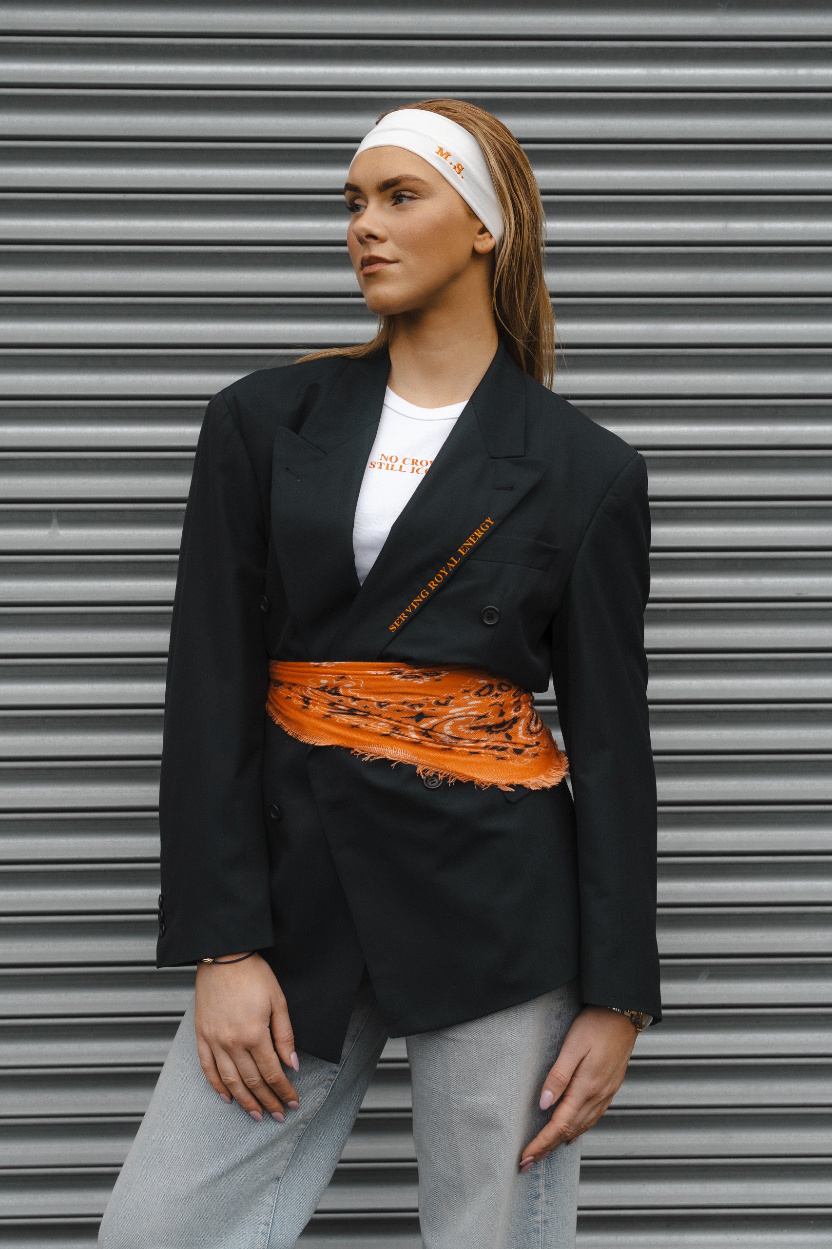 Serving royal energy blazer #13, size L, black
