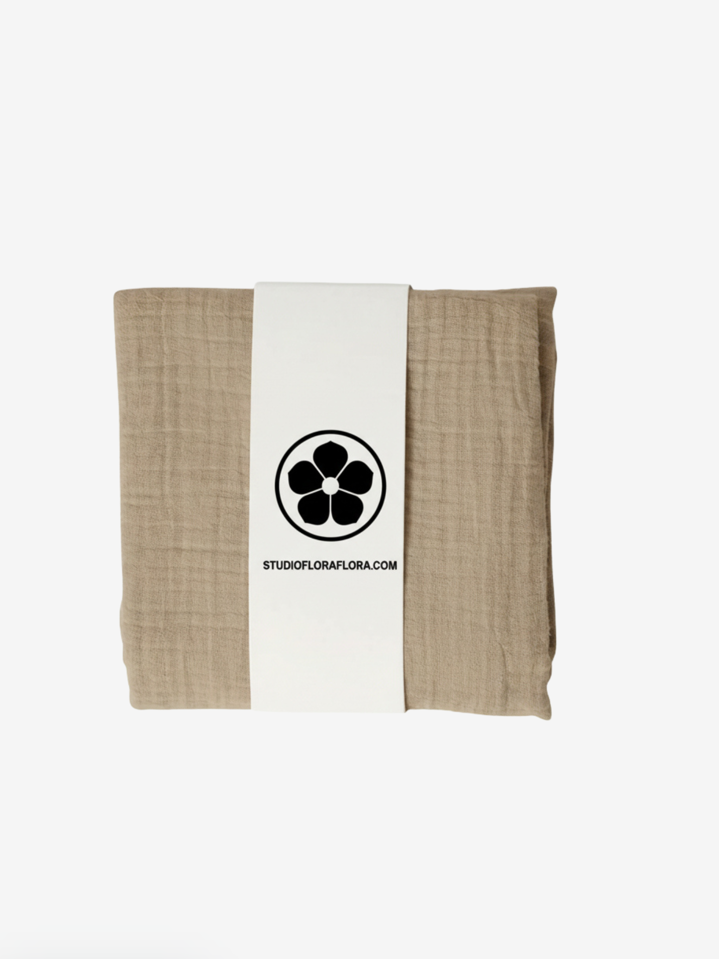 Customized Nora Muslin Cloth Soft Sand 70 x 70 cm